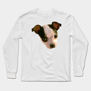 Cute Puppy Face Long Sleeve T-Shirt